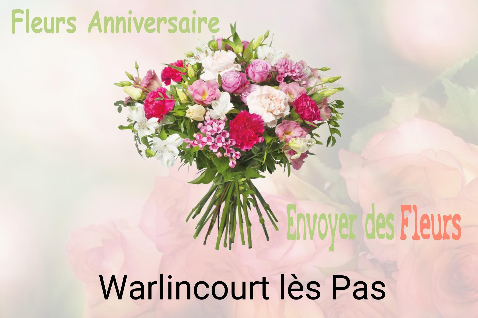 Bouquet de fleurs d’anniversaire livré à Warlincourt-lès-Pas