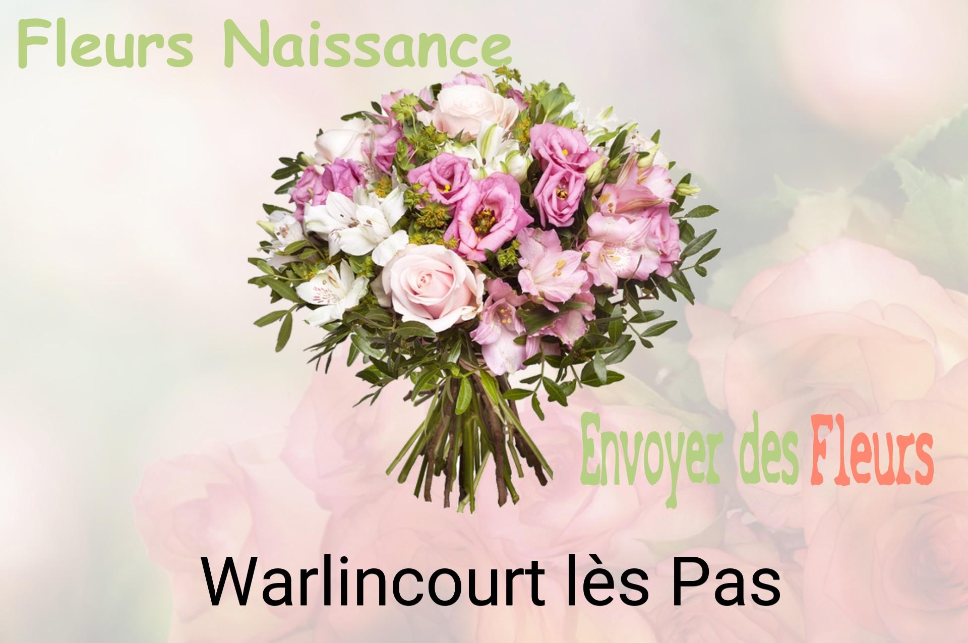 Bouquet de fleurs de naissance livré à Warlincourt-lès-Pas