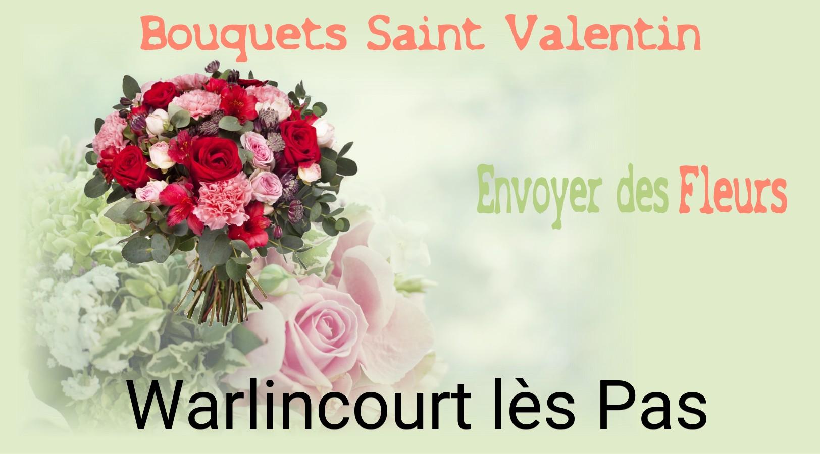 Roses de Saint-Valentin livrées à Warlincourt-lès-Pas